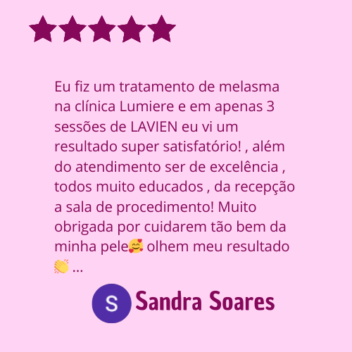 Fui aplicar o botox com o pessoal da Lumiere adorei o resultado! Também me senti muito seguro com a aplicação de produtos de qualidade. Além disso, todo o cuidado da equipe foi um diferencial no a (2)
